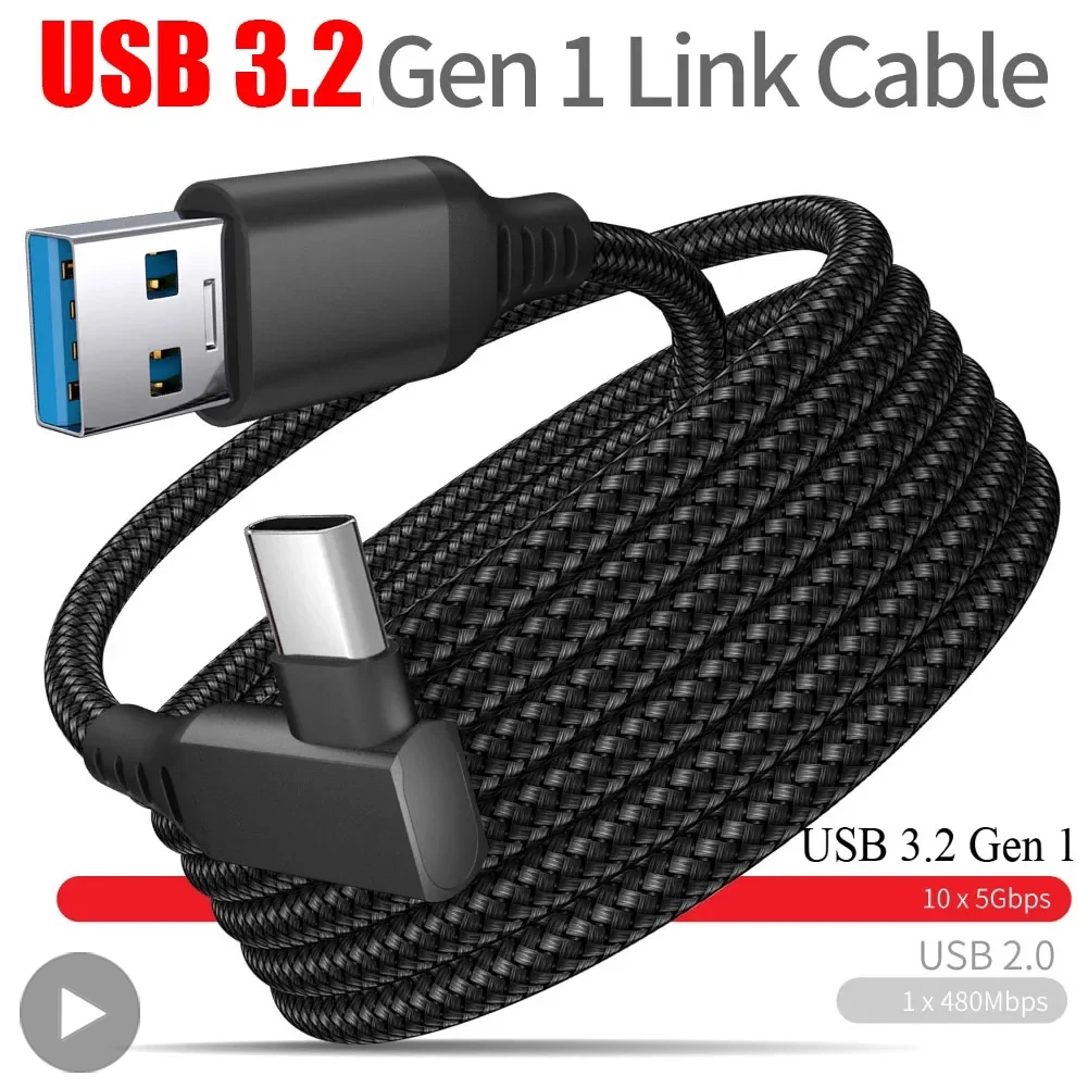 Virtual Gaming Accessories - Virtual Reality VR Glasses Cable USB
