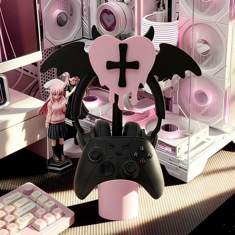 Custom Little Devil Headphone  - Gaming Accessories Rack ulasan dan harga