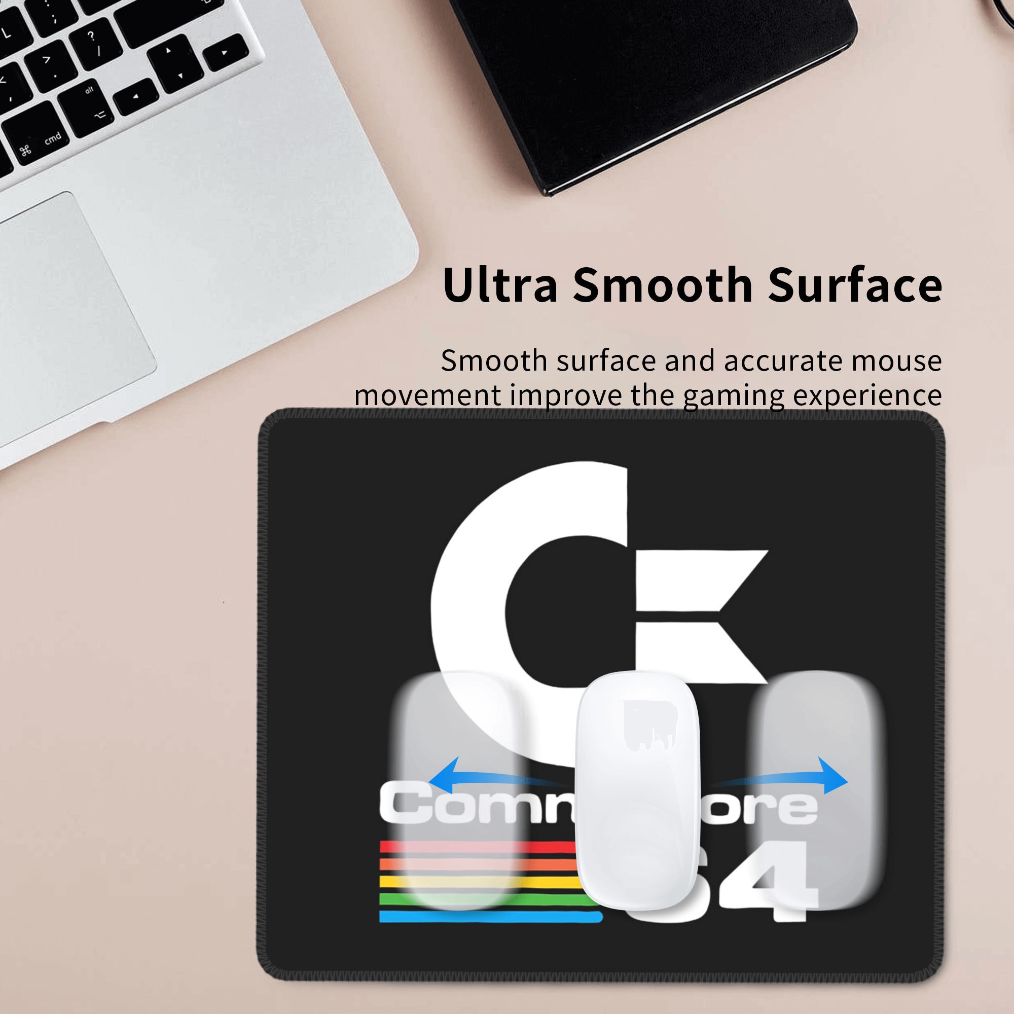Commodore C64 Logo Mouse Pad C - Gaming Accessories Logo ulasan dan harga