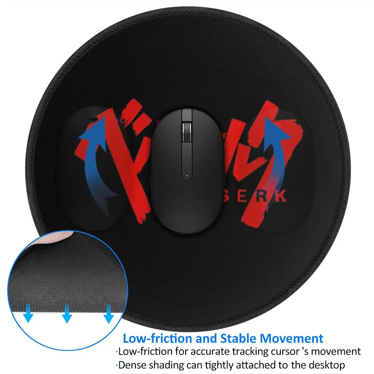 Japanese Anime Berserk Logo Ro - Gaming Accessories Logo ulasan dan harga