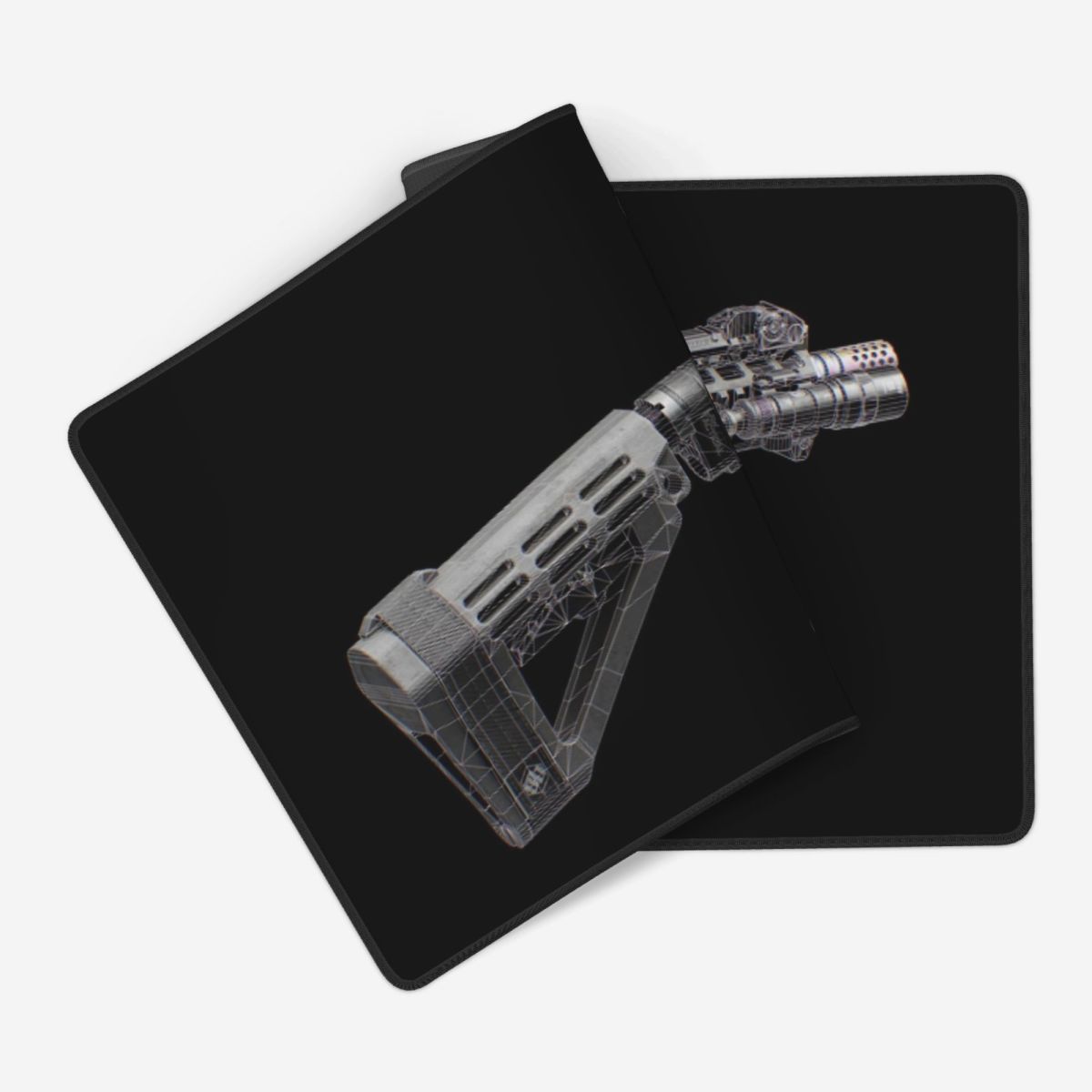 Large Mouse Pad Gun Mechanical - Gaming Accessories Drawing ulasan dan harga