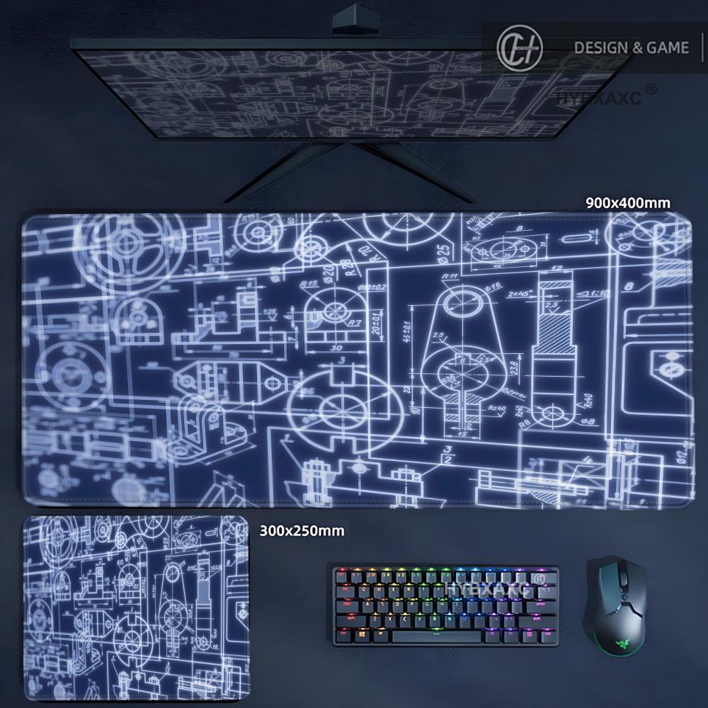 Mouse Pad Gaming Accessory Mec - Gaming Accessories Drawing ulasan dan harga