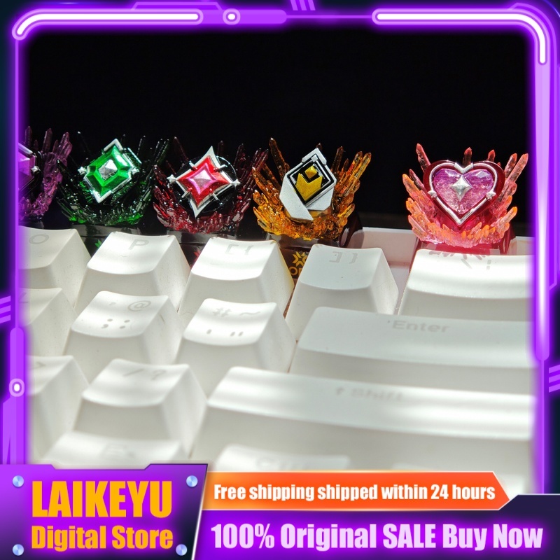 Valorant Theme Game Keycap Mec - Gaming Accessories For Valorant ulasan dan harga