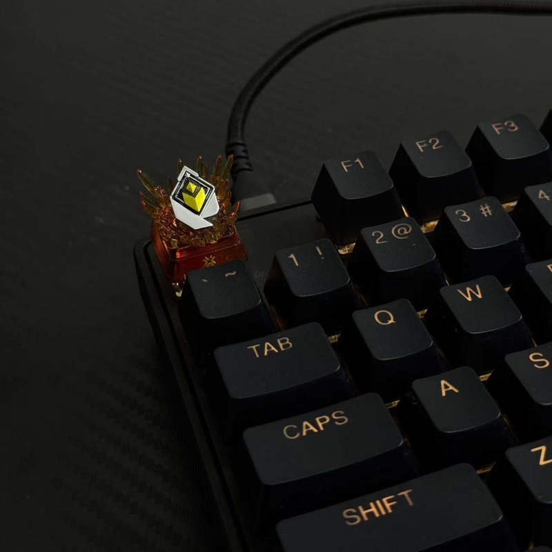 Valorant Theme Game Keycap Mec - Gaming Accessories For Valorant ulasan dan harga