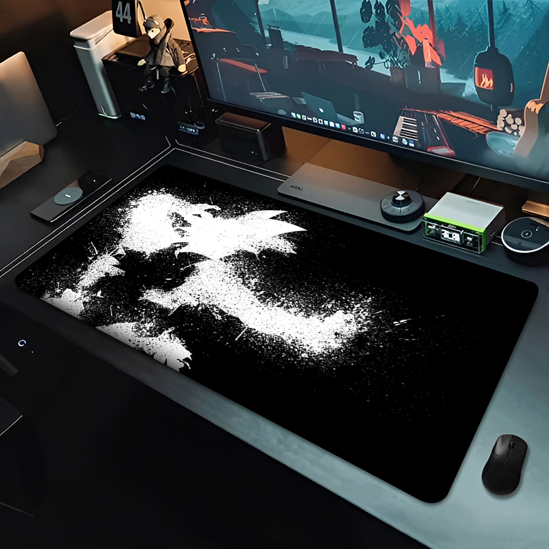 DBZ Black Anime Mouse Pad Drag - Gaming Accessories For Gaming Setup ulasan dan harga