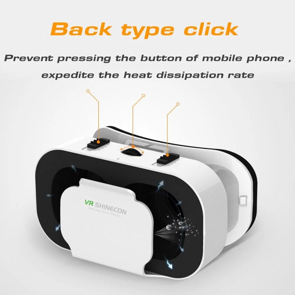 Shinecon 3D VR Glasses Virtual - Virtual Gaming Accessories ulasan dan harga