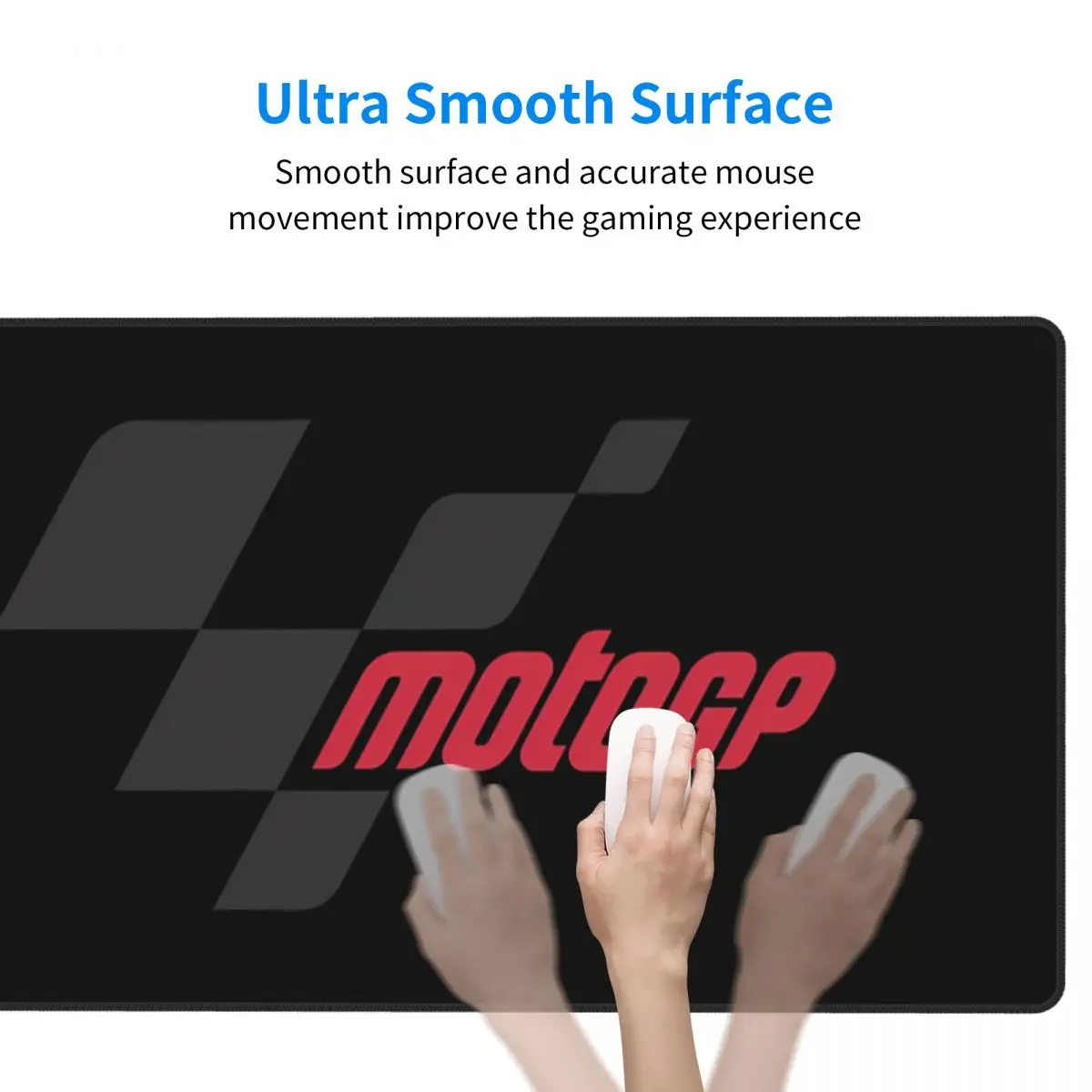 Large Mouse Pad Moto GP Logo E - Gaming Accessories Logo ulasan dan harga
