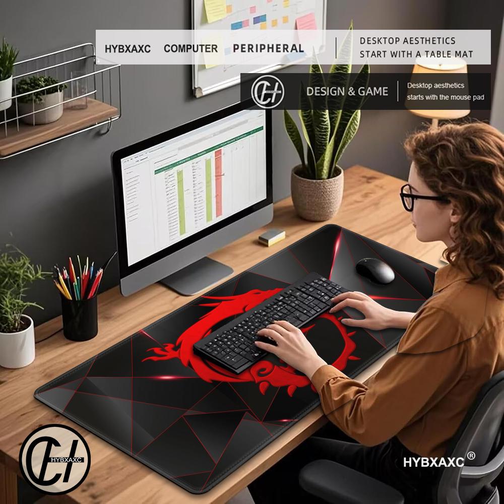 HD Gaming Mouse Pad Rgb Msi LO - Gaming Accessories Logo ulasan dan harga