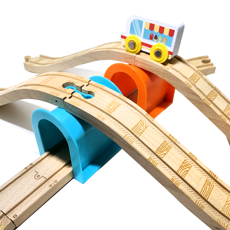 Electric Train Wooden Track bo - Gaming Accessories Must Have ulasan dan harga