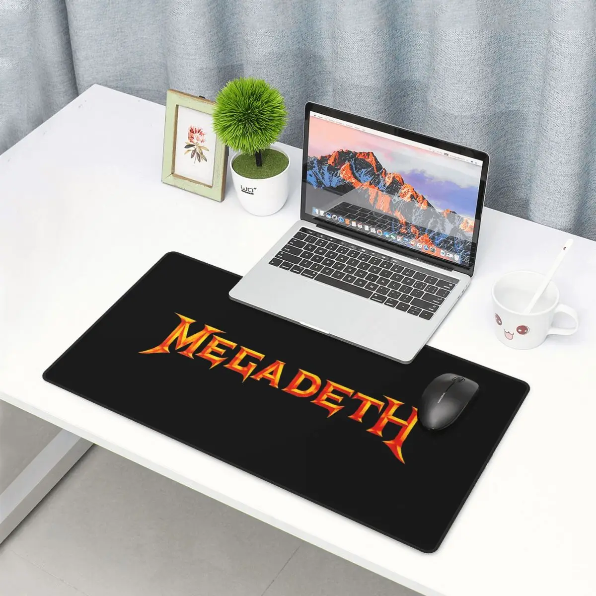 Large Mouse Pad Megadeths Logo - Gaming Accessories Logo ulasan dan harga