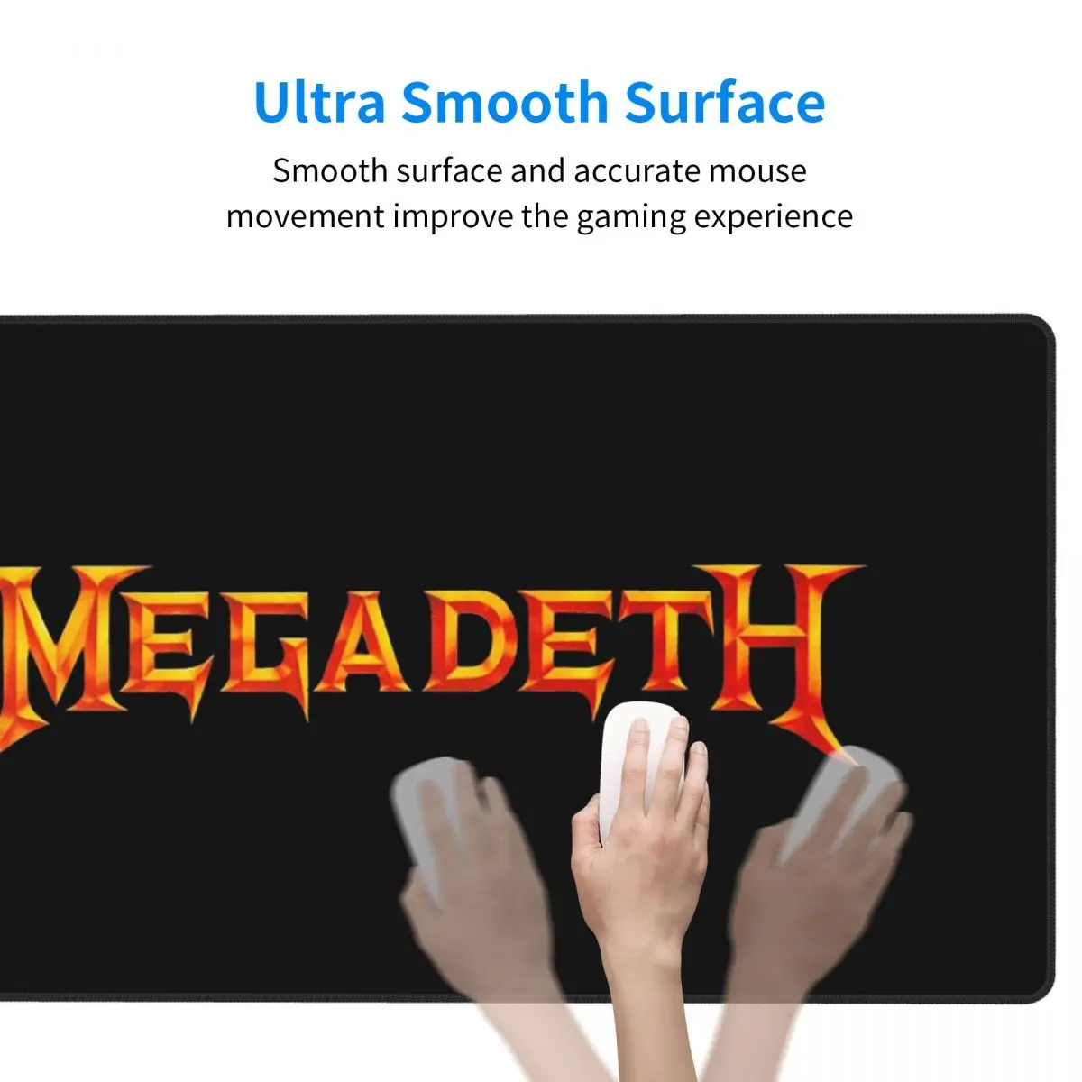 Large Mouse Pad Megadeths Logo - Gaming Accessories Logo ulasan dan harga