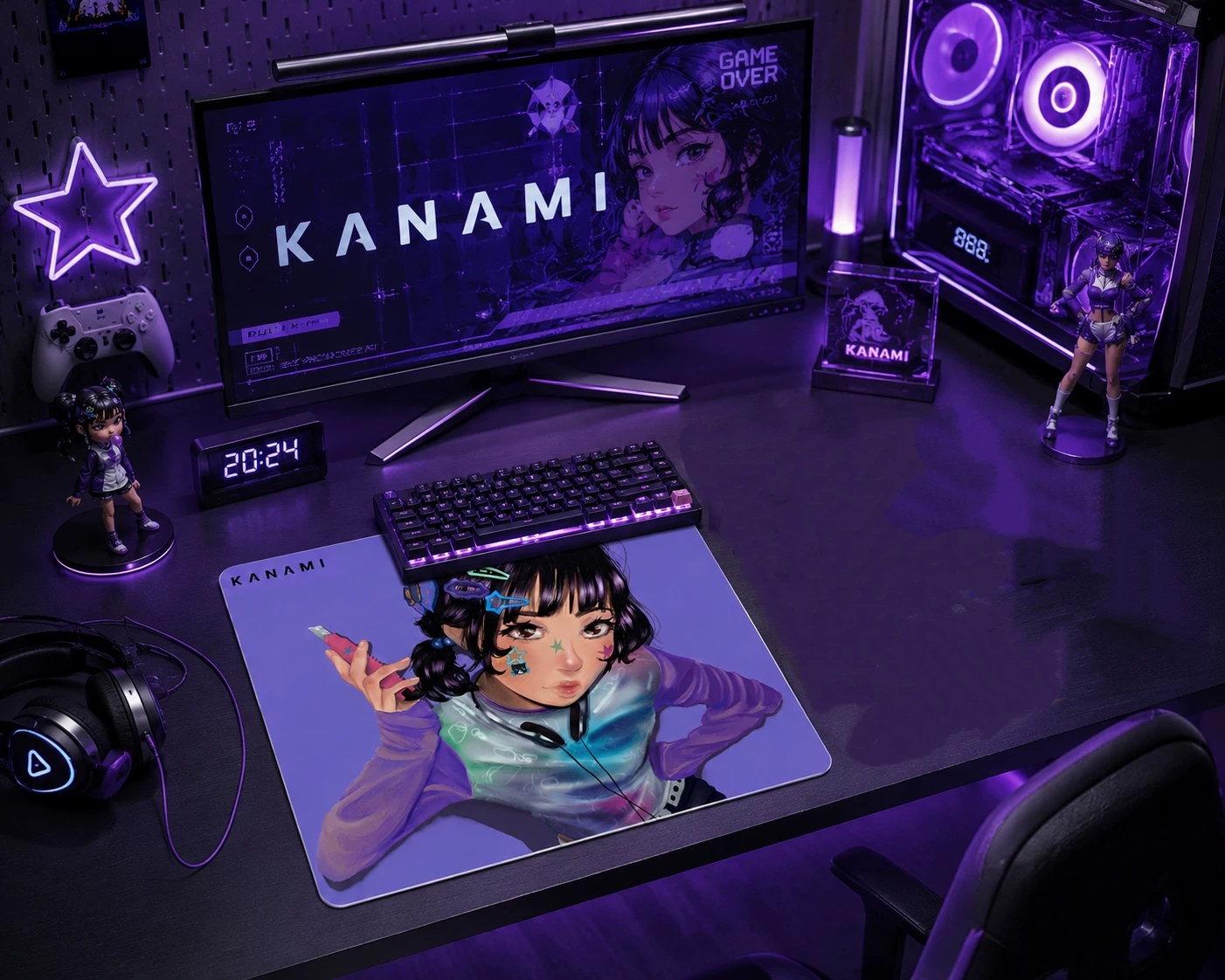 PAN Esports Kanami Nana Glass  - Gaming Accessories For Valorant ulasan dan harga
