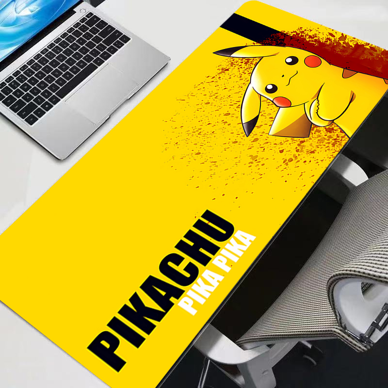 Mouse Pad Large P-Pikachu Rubb - Gaming Accessories For Gaming Setup ulasan dan harga