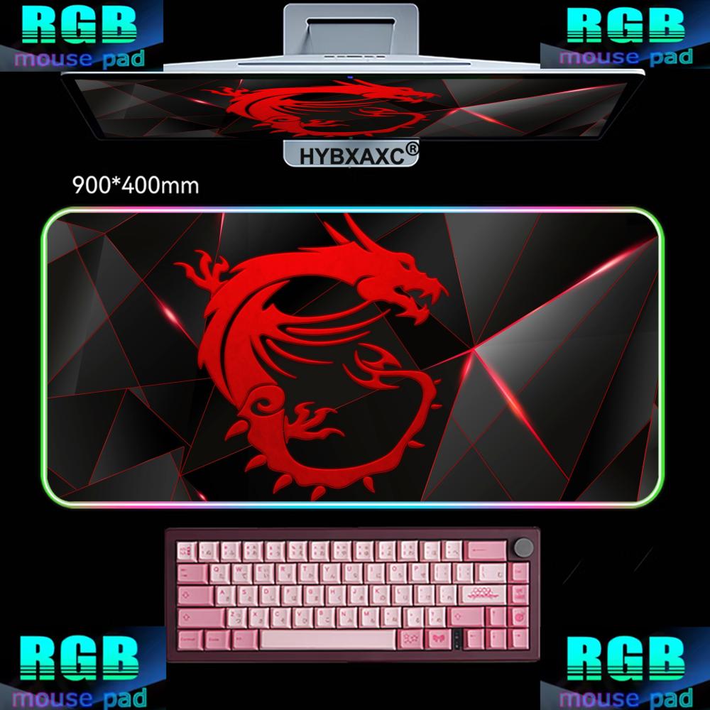 Gaming Mouse Pad Rgb Msi LOGO  - Gaming Accessories Logo ulasan dan harga