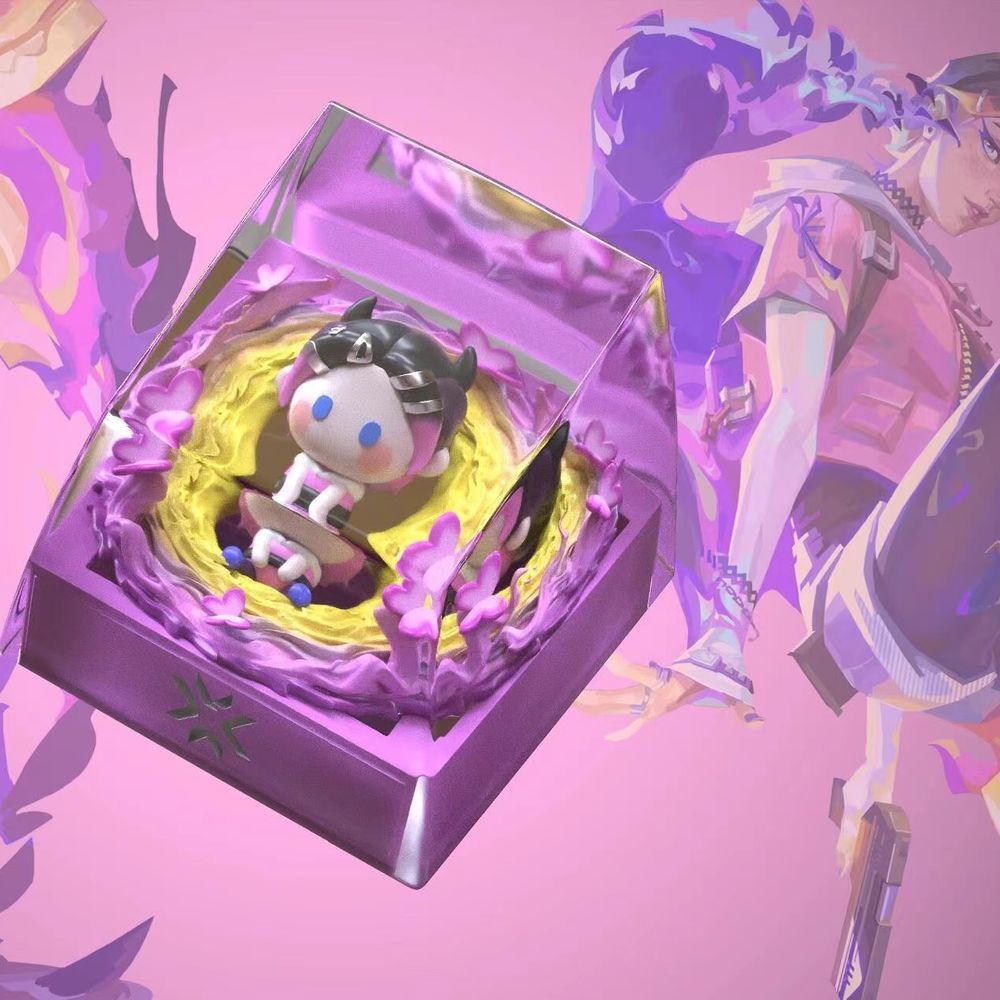Custom Resin Artisan Keycap Va - Gaming Accessories For Valorant ulasan dan harga