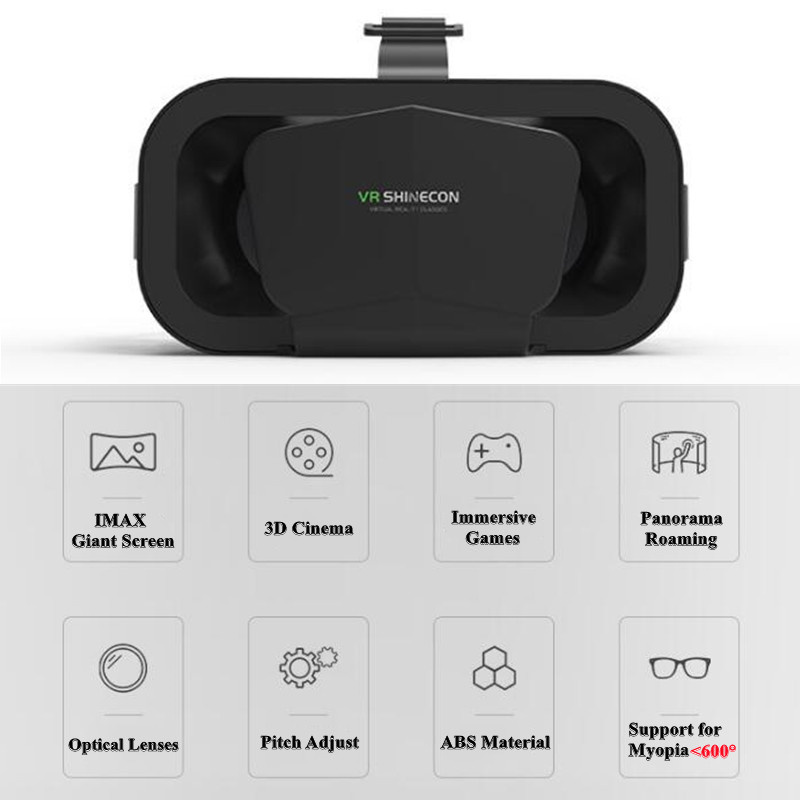 Shinecon Viar 3D VR Glasses Vi - Virtual Gaming Accessories ulasan dan harga