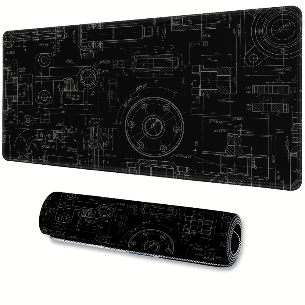 Mechanical Drawing Mouse Pad G - Gaming Accessories Drawing ulasan dan harga