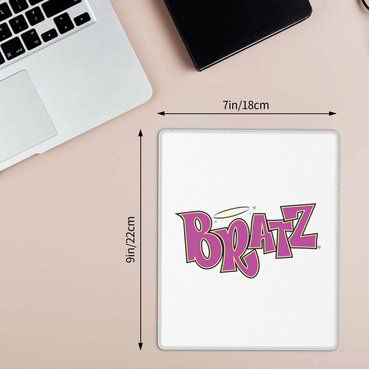 Bratz Logo Mouse Pad Gamer PC  - Gaming Accessories Logo ulasan dan harga