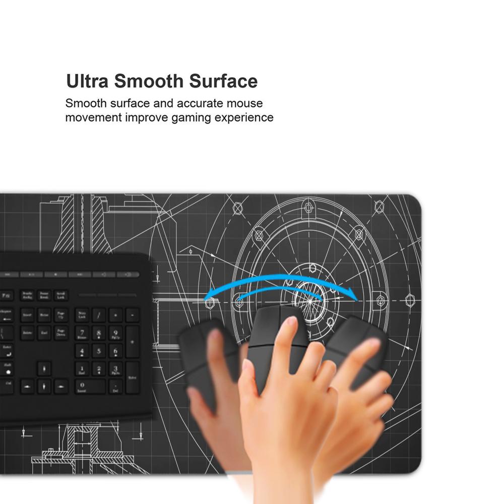 Mouse Pad Gaming Accessory Mec - Gaming Accessories Drawing ulasan dan harga