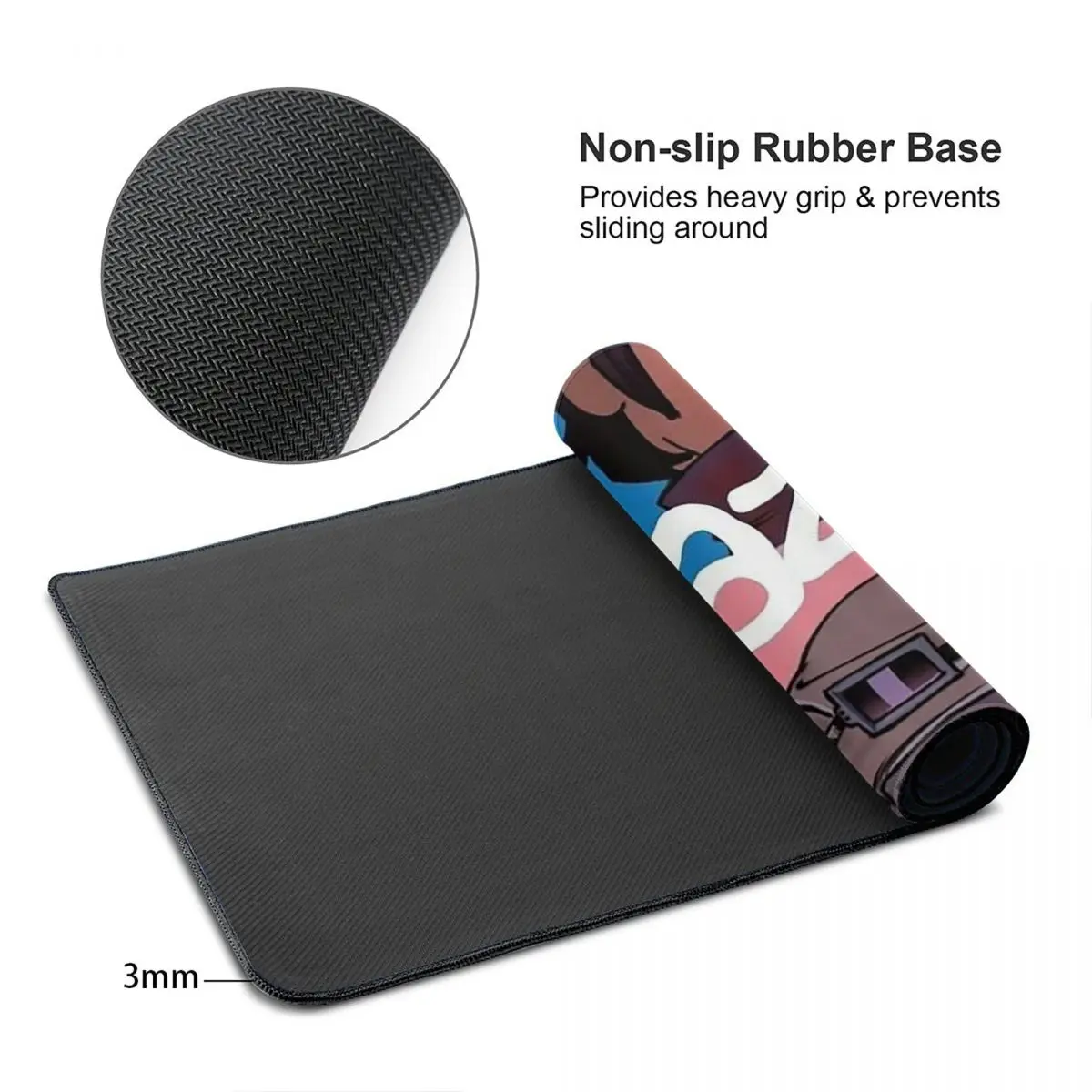 Large Mouse Pad Gorillaz Virtu - Virtual Gaming Accessories ulasan dan harga