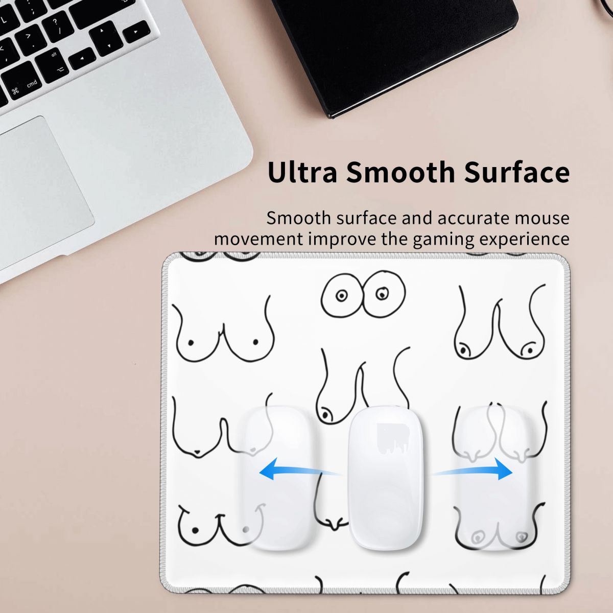 Black And White Tits Drawing M - Gaming Accessories Drawing ulasan dan harga