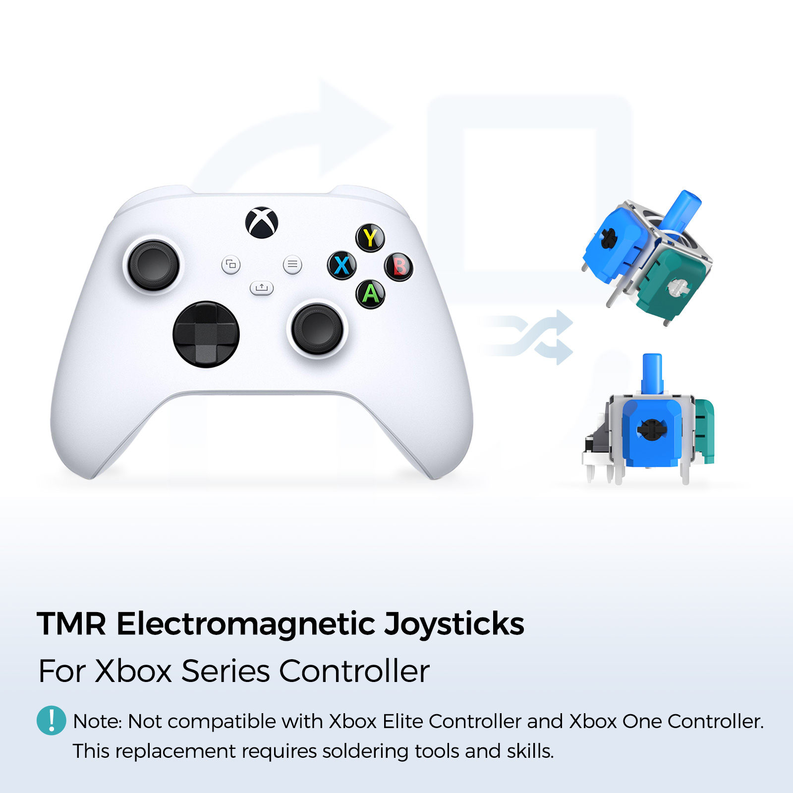 AKNES TMR Electromagnetic Joys - Gaming Setup Accessories Xbox ulasan dan harga