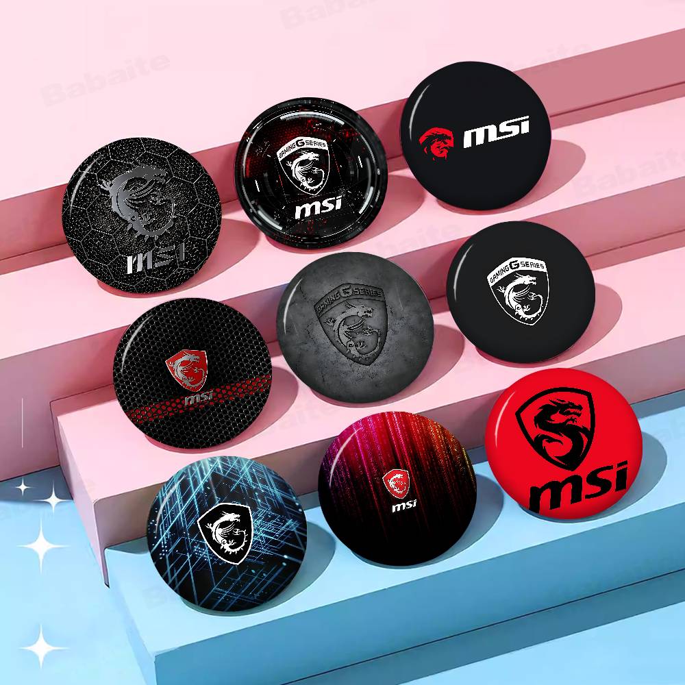 Gaming M-MSI Dragon Logo 58mm  - Gaming Accessories Logo ulasan dan harga