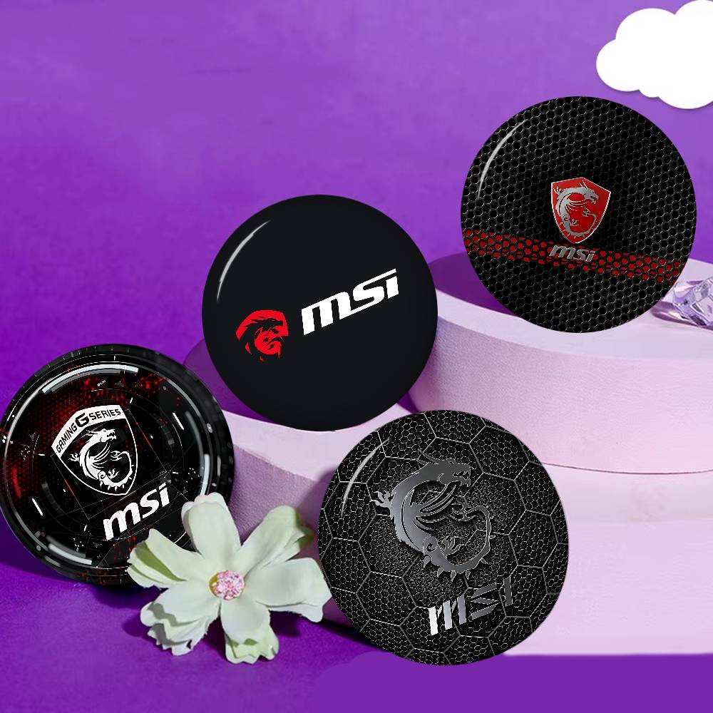 Gaming M-MSI Dragon Logo 58mm  - Gaming Accessories Logo ulasan dan harga
