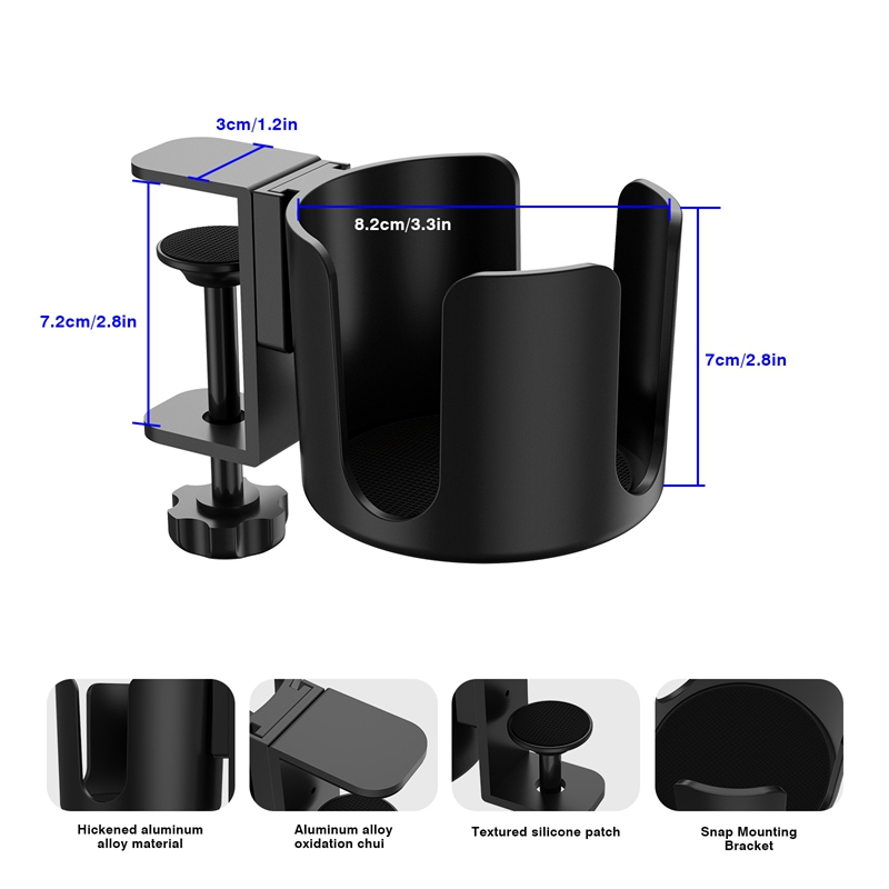 Coffee Cup Holder Adjustable A - Gaming Accessories Rack ulasan dan harga