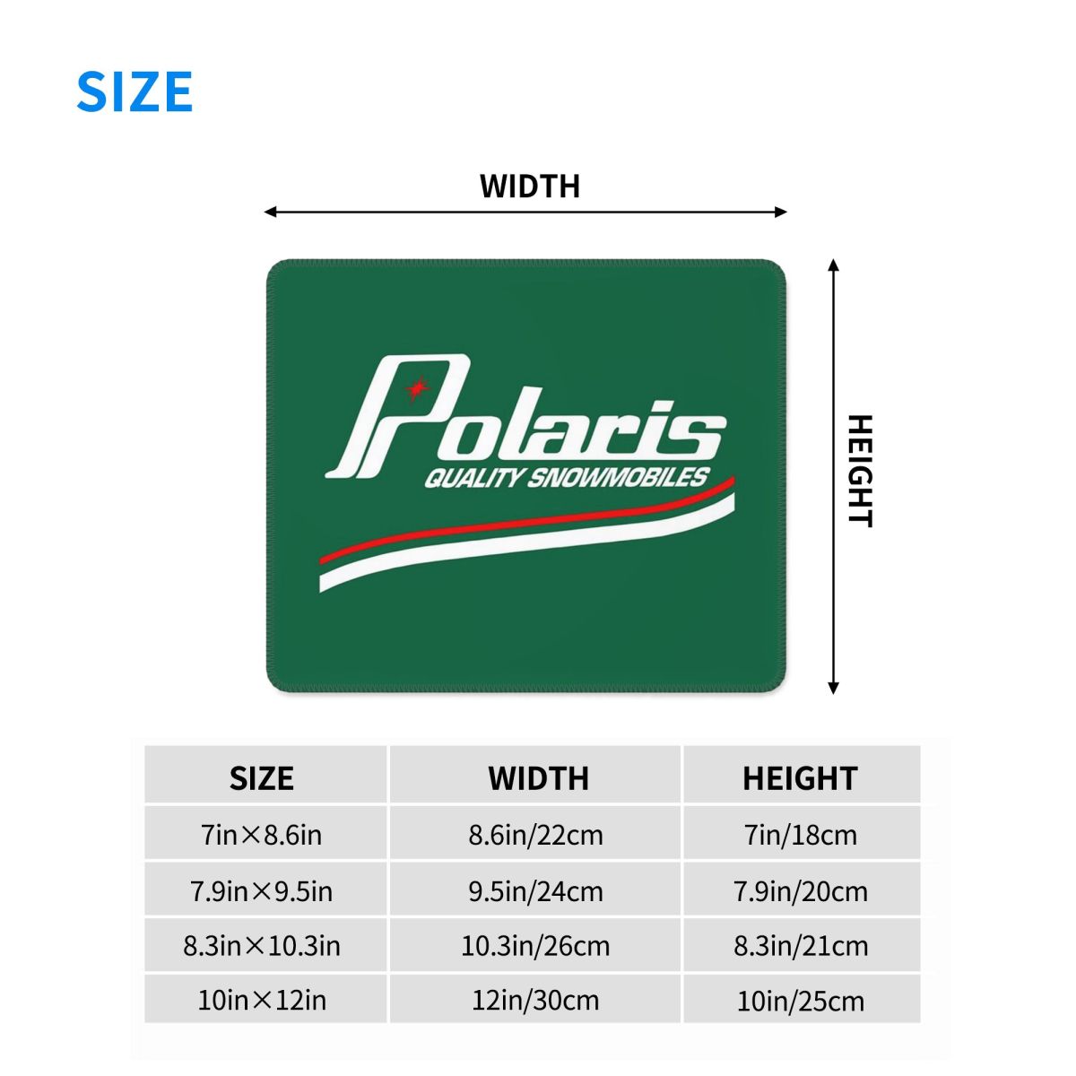 Polaris Logo Multi-size Mouse  - Gaming Accessories Logo ulasan dan harga