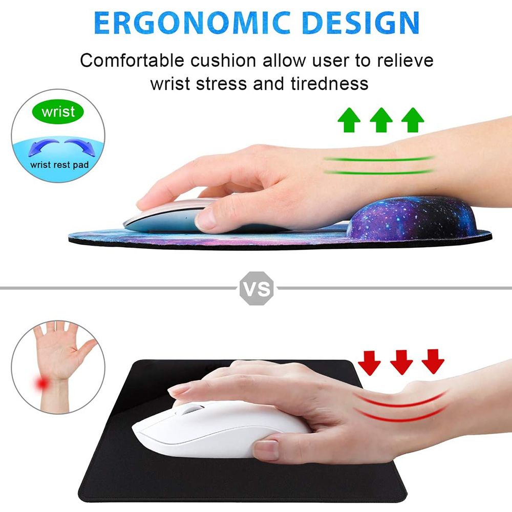 Wrist Rest Mouse Pad Silicone  - Gaming Accessories On Sale ulasan dan harga