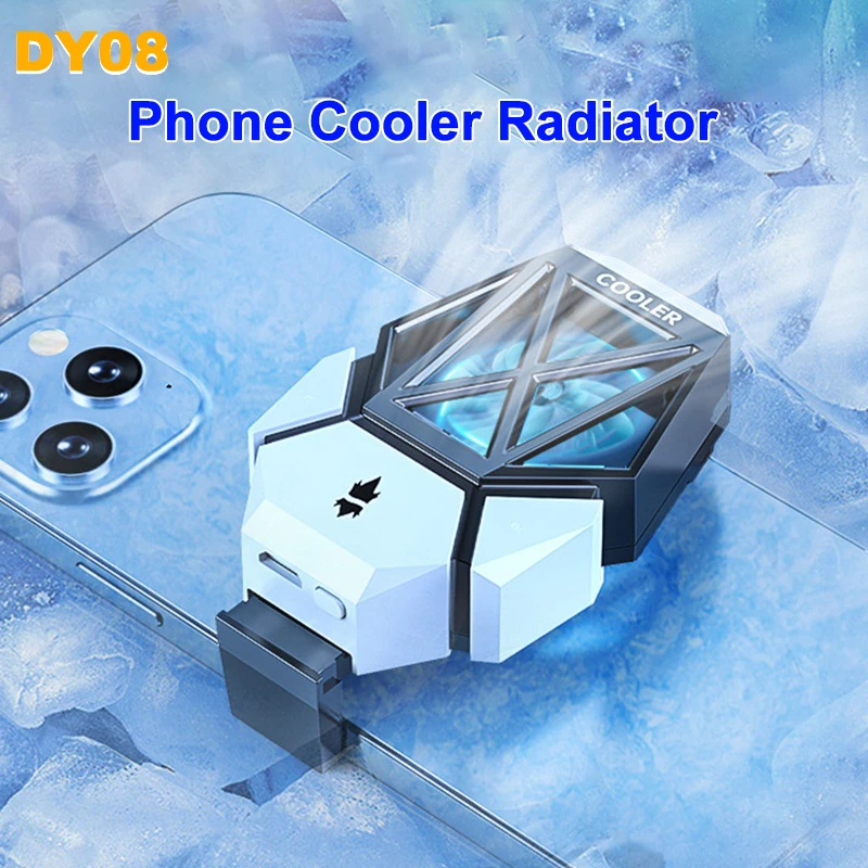 DY08 Mobile Phone Cooling Fan  - Gaming Accessories For Phone ulasan dan harga
