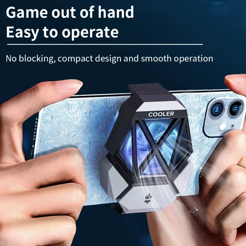 DY08 Mobile Phone Cooling Fan  - Gaming Accessories For Phone ulasan dan harga