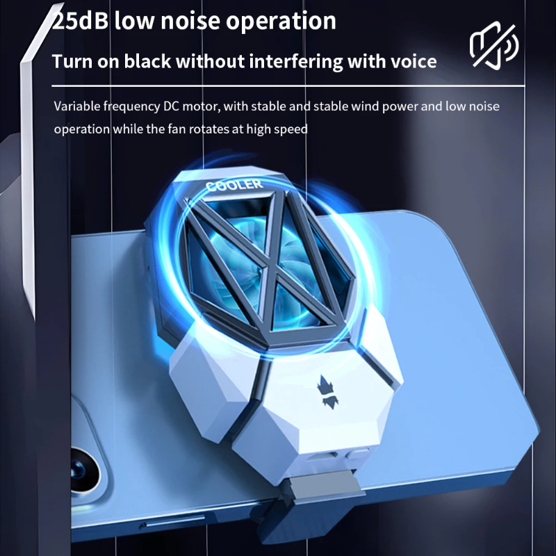 DY08 Mobile Phone Cooling Fan  - Gaming Accessories For Phone ulasan dan harga