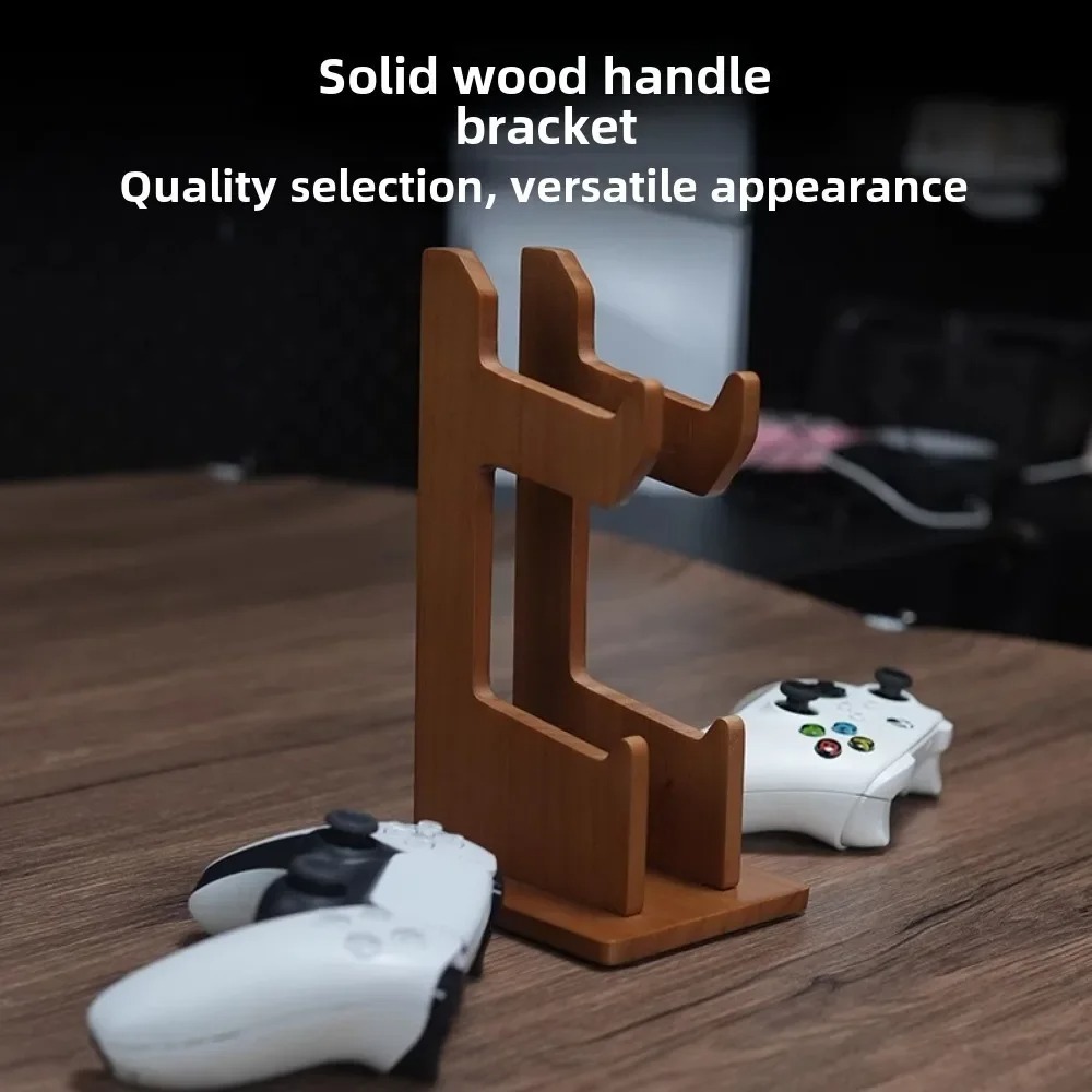 Bracket Walnut Solid Wood/Alum - Gaming Accessories Rack ulasan dan harga