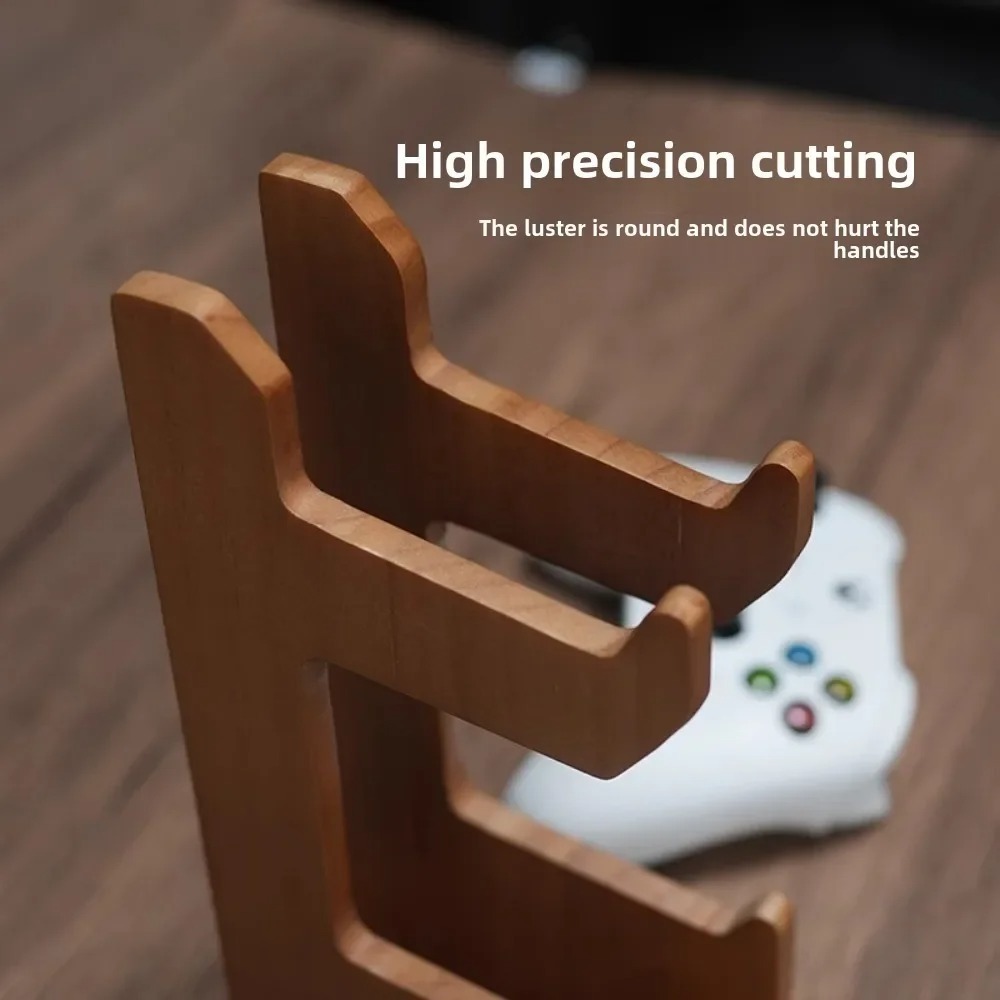 Bracket Walnut Solid Wood/Alum - Gaming Accessories Rack ulasan dan harga