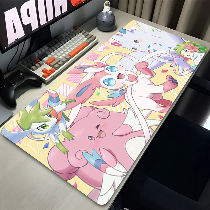 Large Pink Cute Mousepad XXL G - Gaming Accessories For Gaming Setup ulasan dan harga