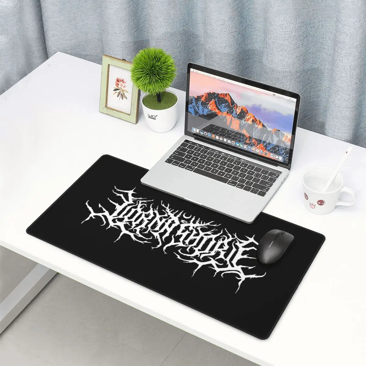 Large Mouse Pad Lorna Shore Me - Gaming Accessories Logo ulasan dan harga