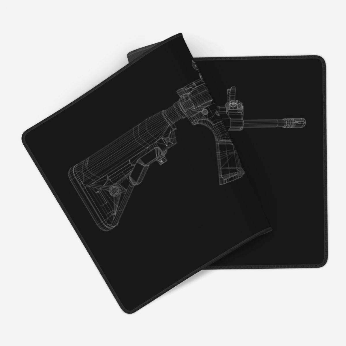 Large Mouse Pad Gun Mechanical - Gaming Accessories Drawing ulasan dan harga