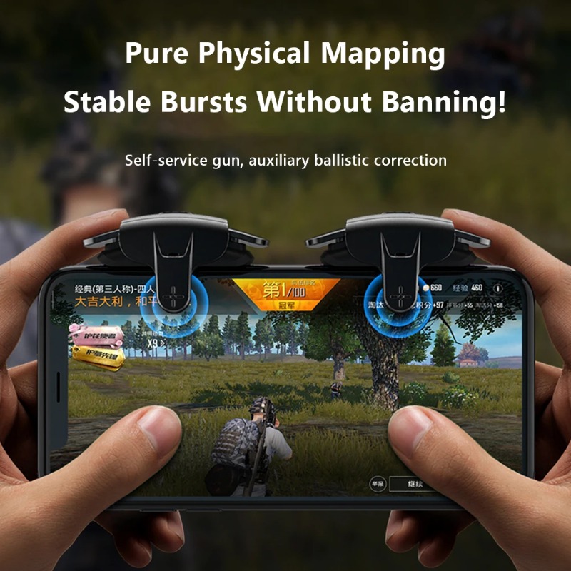 AK05 Game Controller For PUBG  - Gaming Accessories For Phone ulasan dan harga